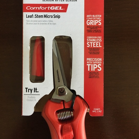 Corona ComfortGEL Leaf & Stem Micro Snips New - Picture 2 of 5